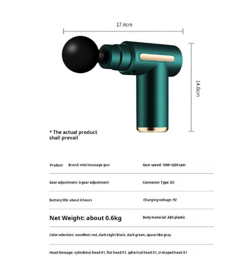 Ultra-Relief Deep Tissue Mini Massage Gun
