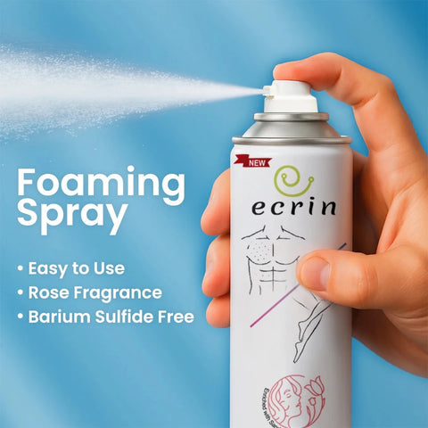 Foaming Hair Removal Spray - Fast & Gentle Body Hair Remover
